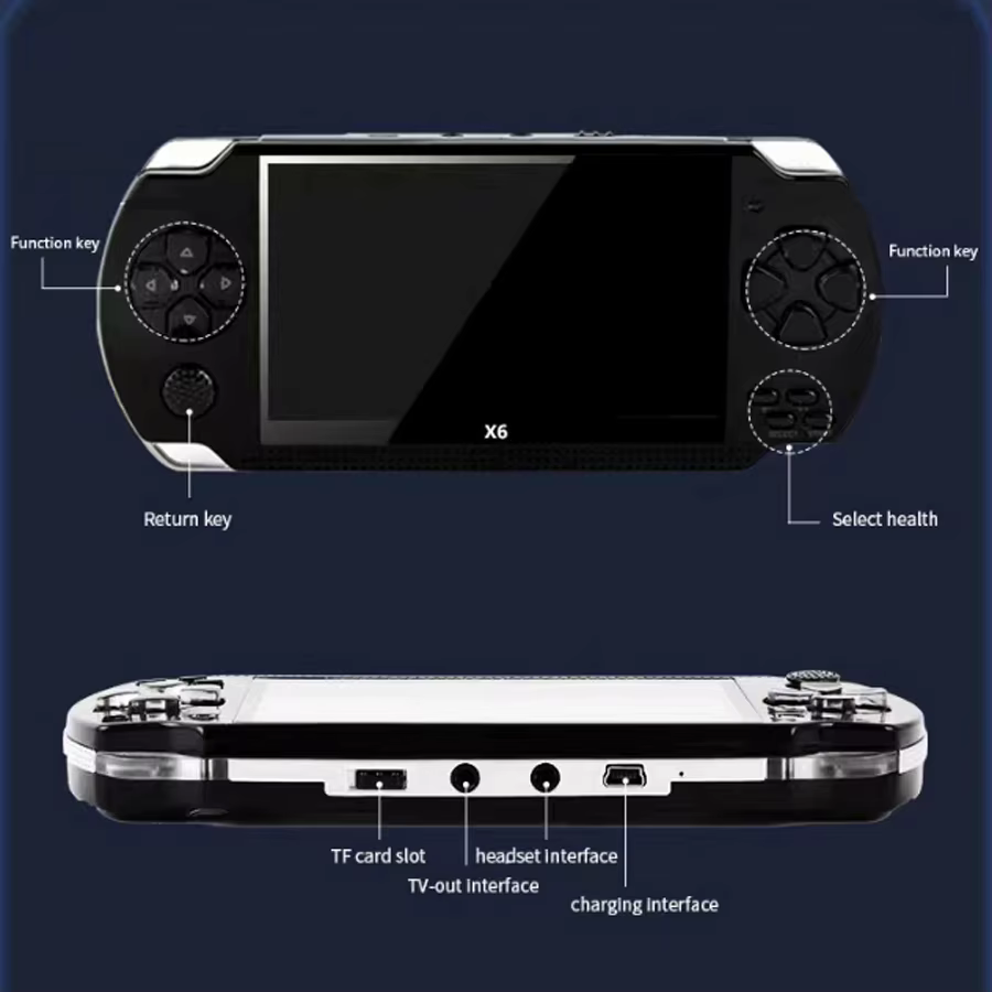 Console de jeu vidéo rétro Portable