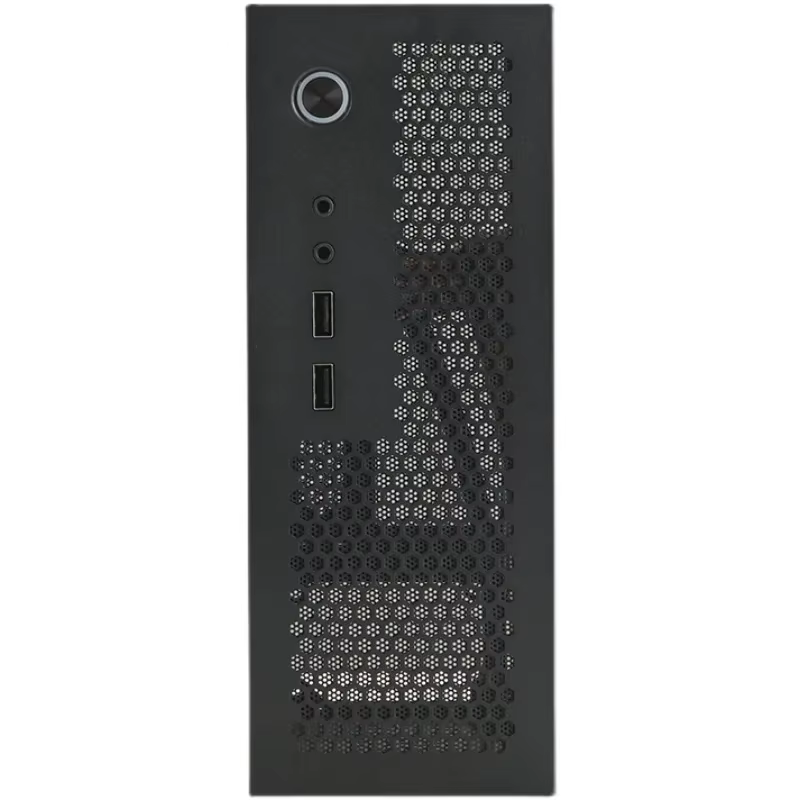 A09 3.8L ITX châssis A4 HTPC ordinateur Portable PC Support PCIe 2.5'SSD lecteur Mini IPC Flex PSU boîtier