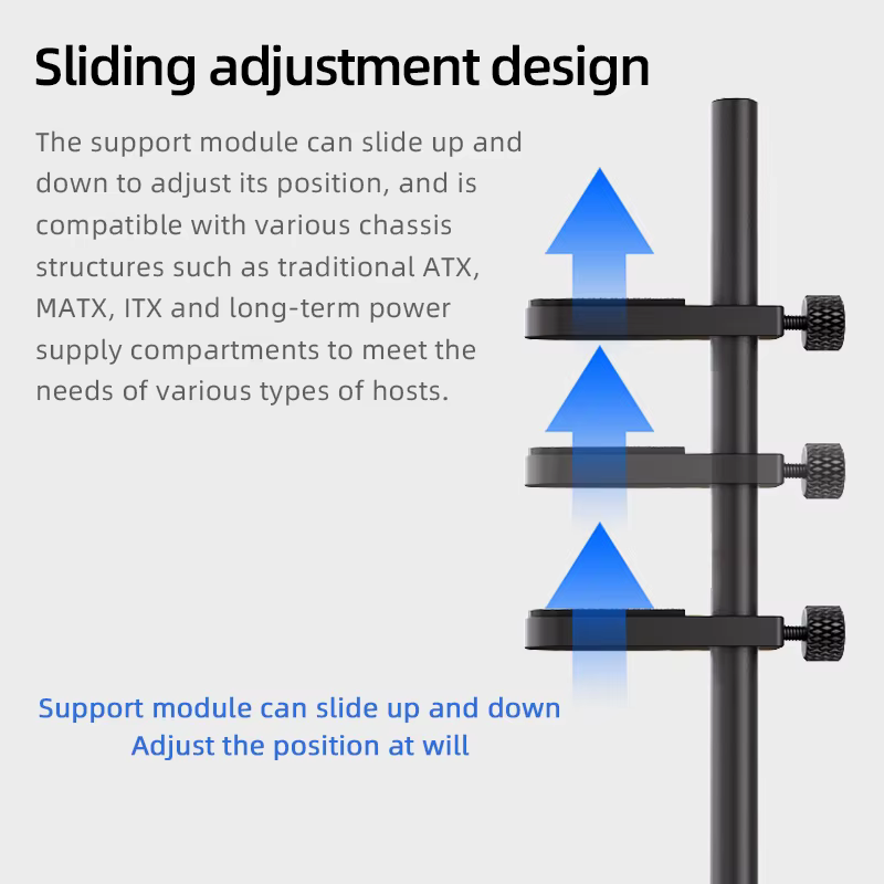 Coolcirc GH-1 support de carte vidéo graphique en alliage d'aluminium