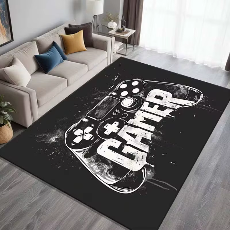 Grand tapis de jeu pour chambre de garçon