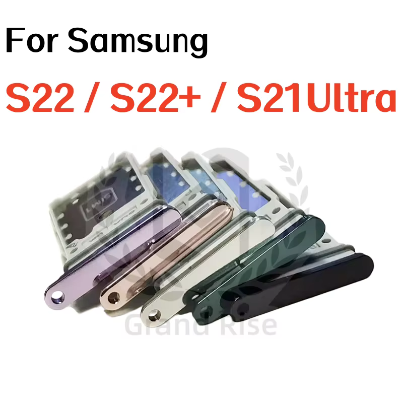 Support de carte SIM simple ou double pour Samsung Galaxy S22 Plus S22+ S22 Ultra S22U, pièce de rechange