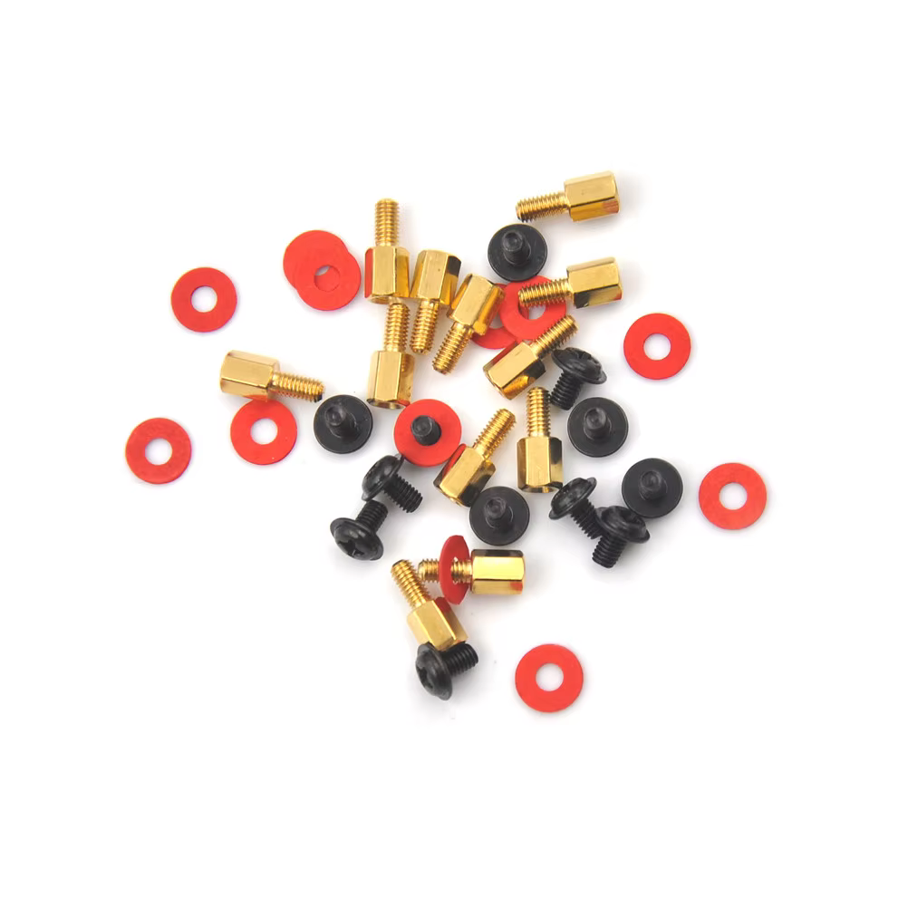 36 pièces/kit Vis de rehausseur de carte mère pour boîtier PC