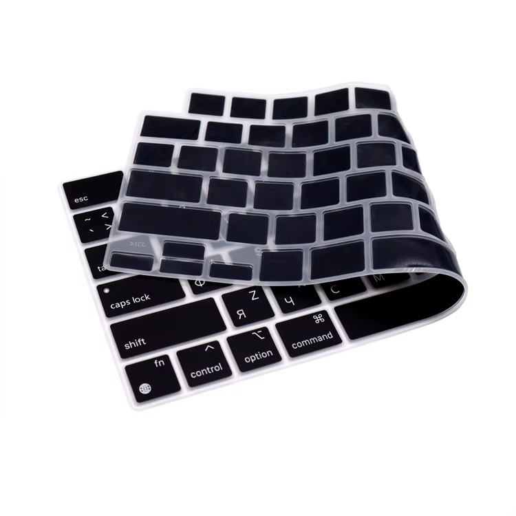 Juste de clavier en silicone russe pour MacPleAir