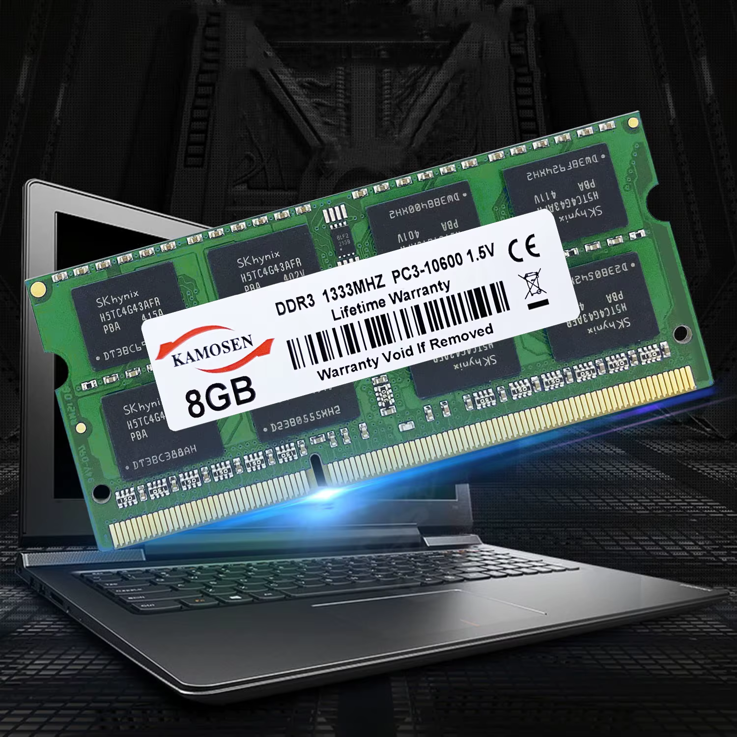 DDR3 DDR3L DDR4 1GB 2GB 4GB 8GB 16GB 32GB ordinateur portable RAM 667 800 1333 1600 2400 2666 3200 204pin donc DIMM