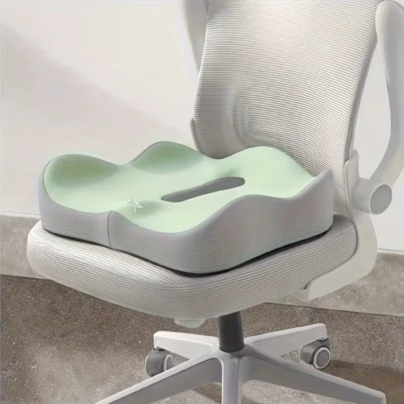 Coussin de siège de bureau ergonomique à 3 zones