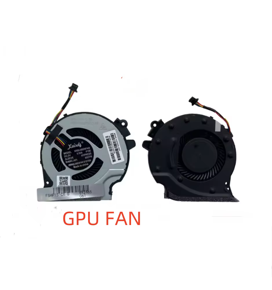 Nouveau ventilateur de refroidissement de processeur pour ordinateur portable pour HP Pac Gaming 4 lame verte pavillon 15-CX 15-cx0060TX TPN-C133 CX0598 CX0040NR CX0071NR CX0999