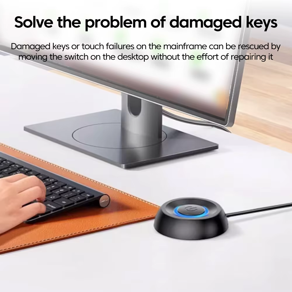 Olaf ordinateur commutateur de bureau 1.8M accessoires PC carte mère configuration externe bouton marche/arrêt câble
