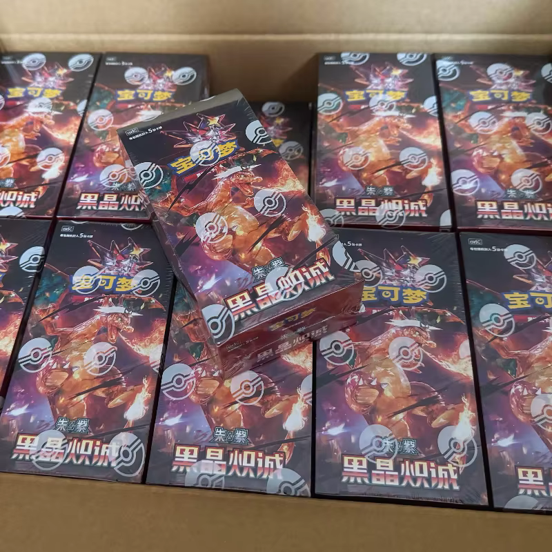 Carte Pokémon originale Scarlet & Violet 13.0 Charizard, carte de collection PTCG, boîte fine, version chinoise, collection de cartes, cadeaux
