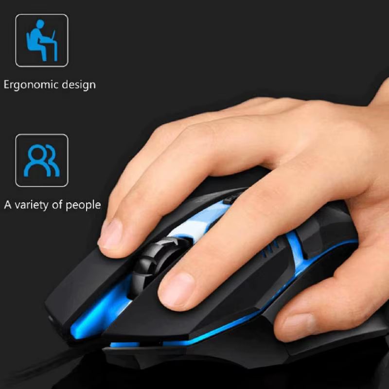 Dernière souris de jeu ergonomique de haute qualité