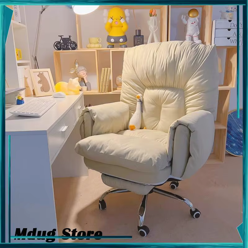 Chaise De Bureau De jeu rotative accoudoirs appui-tête salon