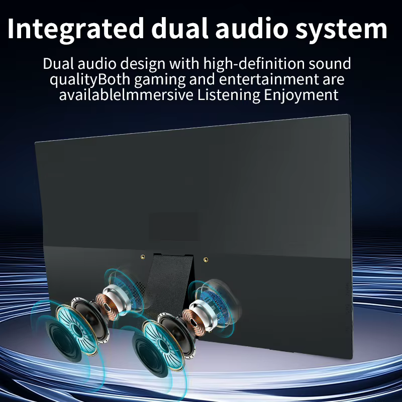 HGFRTEE Moniteur 18, 5 pouces 120Hz 300Cd/m² 100% SRGB pour PC de jeu