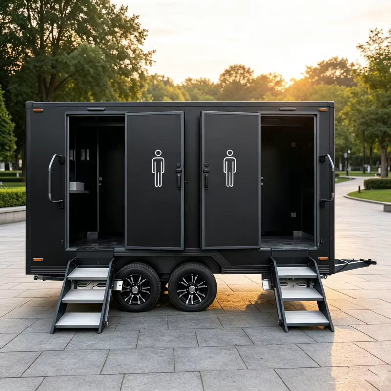 Toilettes portables, toilettes extérieures, toilettes mobiles, WC portatif, toilettes et douche portables, toilettes personnalisées