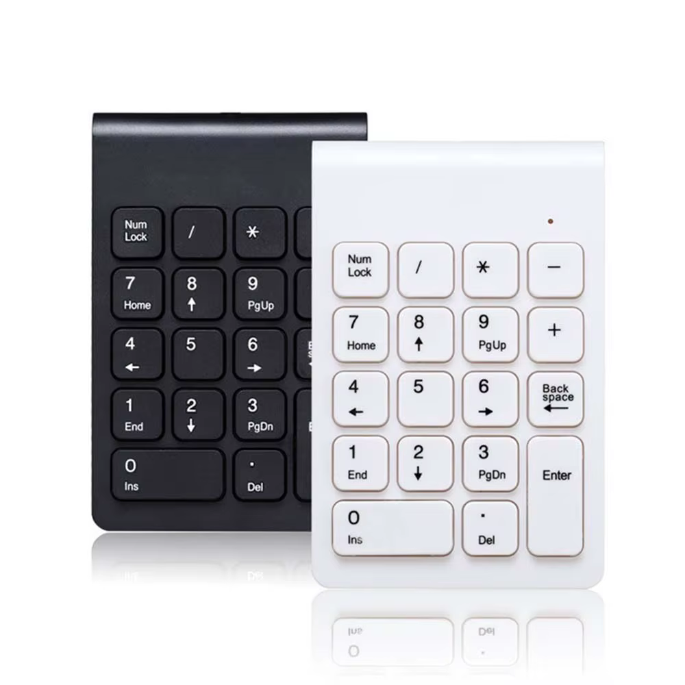 2.4G Portable sans fil USB 18 touches pavé numérique clavier