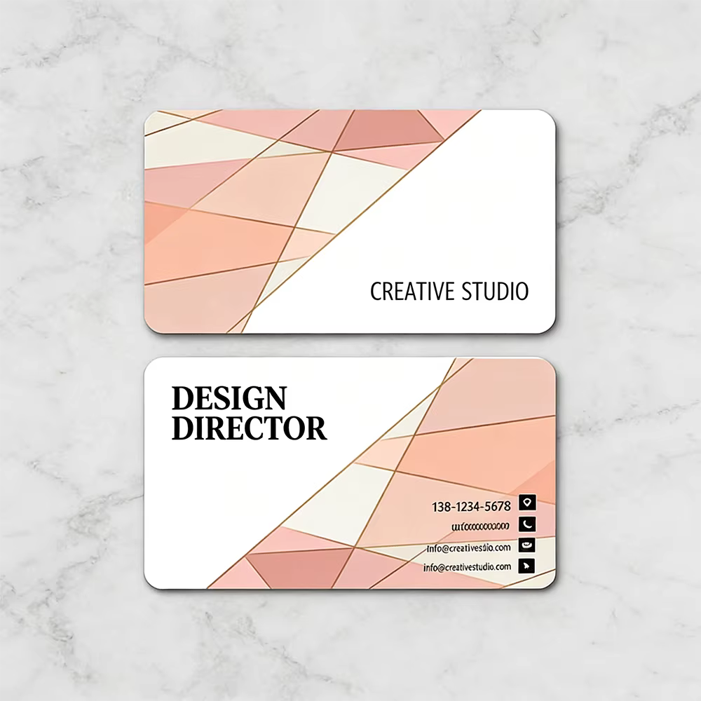Cartes de visite personnalisées en PVC double face 2x3,5 pouces, carte en plastique durable au design personnalisé, cartes de membre et cartes de visite personnalisées