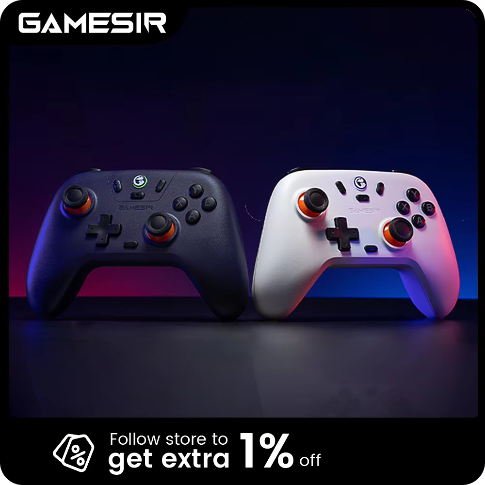 Manette de jeu GameSir Nova Lite Switch à effet Hall pour Nintendo