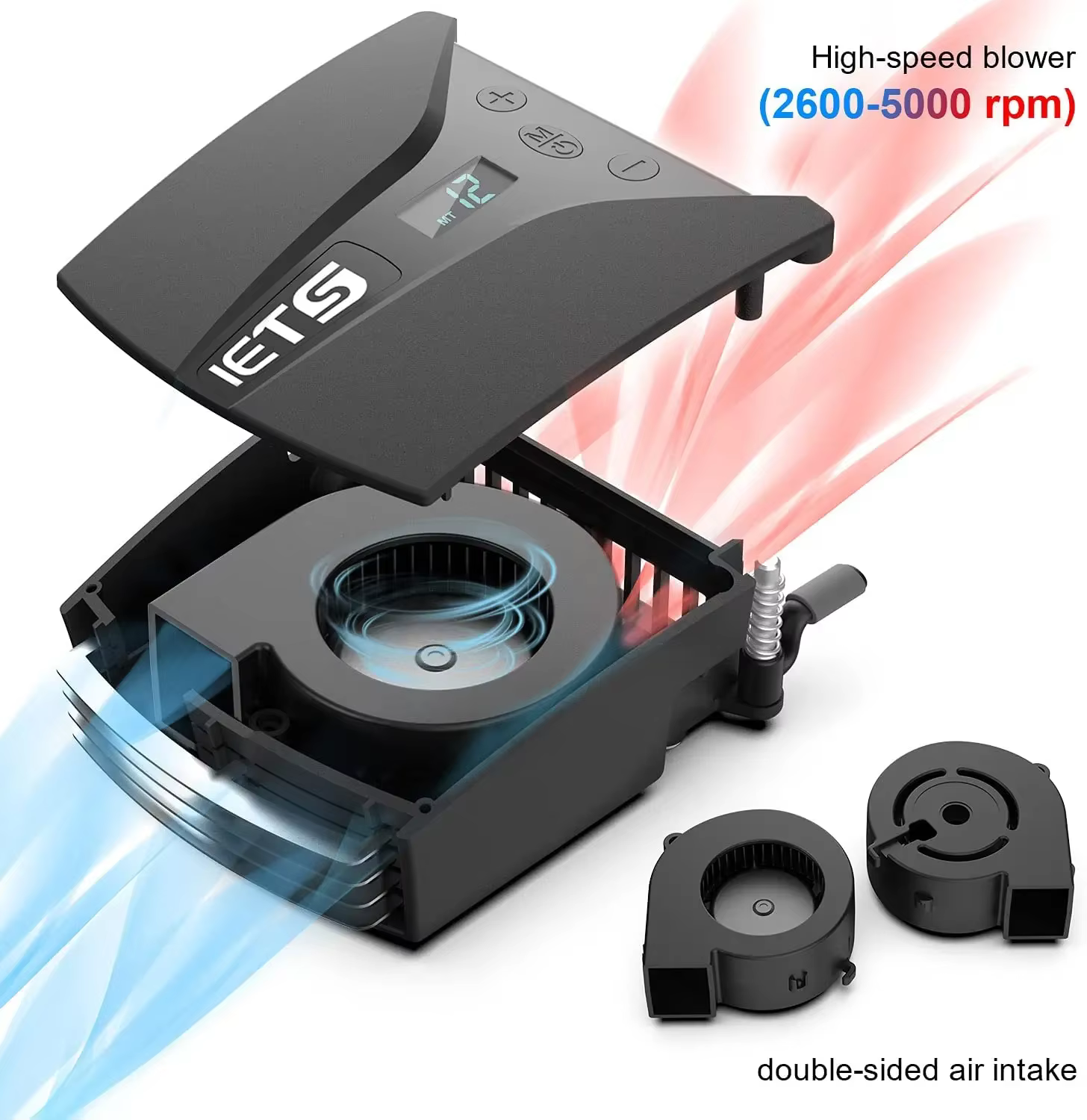 Ventilateur de refroidissement pour ordinateur portable de gaming