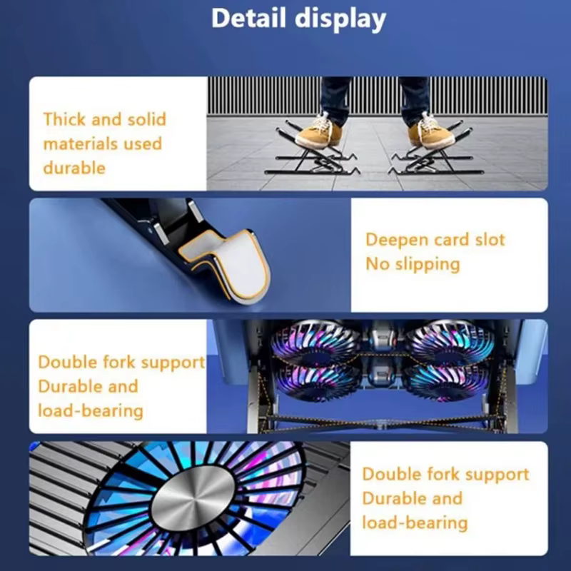 Nouveau support de Base de refroidisseur pour ordinateur Portable