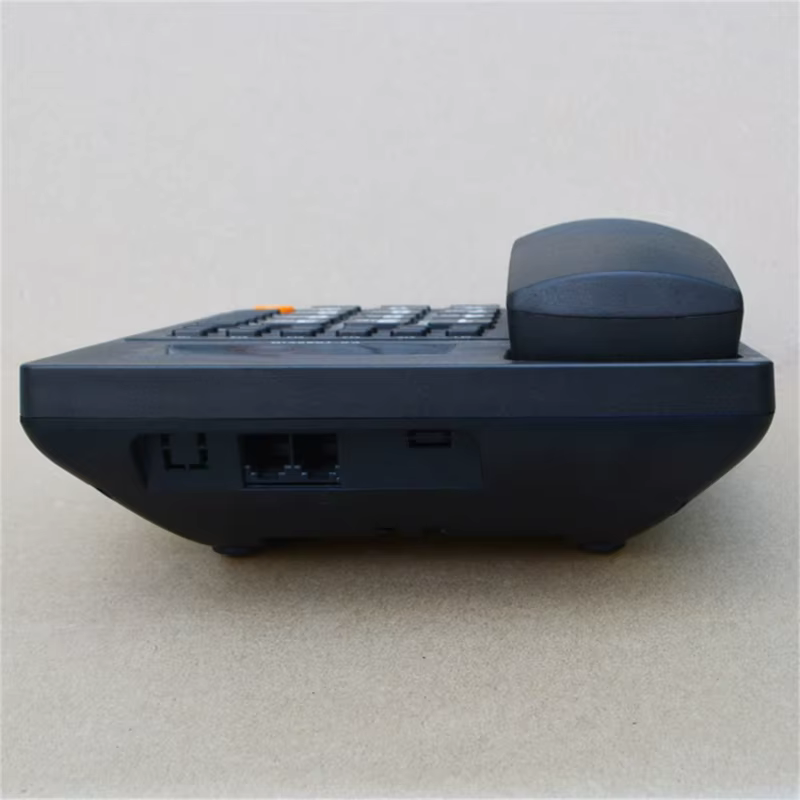 Téléphone fixe filaire avec gros bouton, matin, identification de l'appelant, partenaires, bureau, hôtel, réception