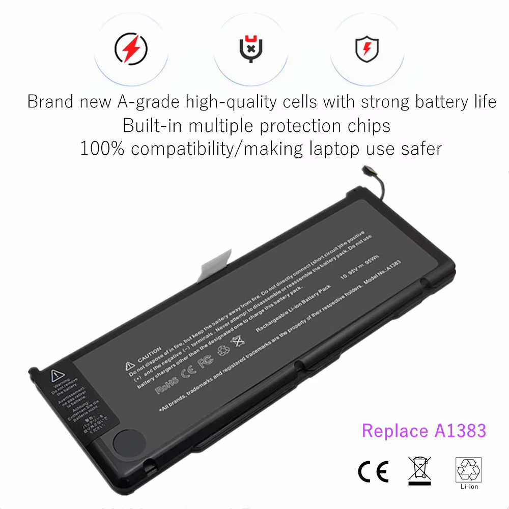 Batterie pour Apple MacBook Pro 17 "A1297 A1383 MD311 MC725 95WH 10.95V