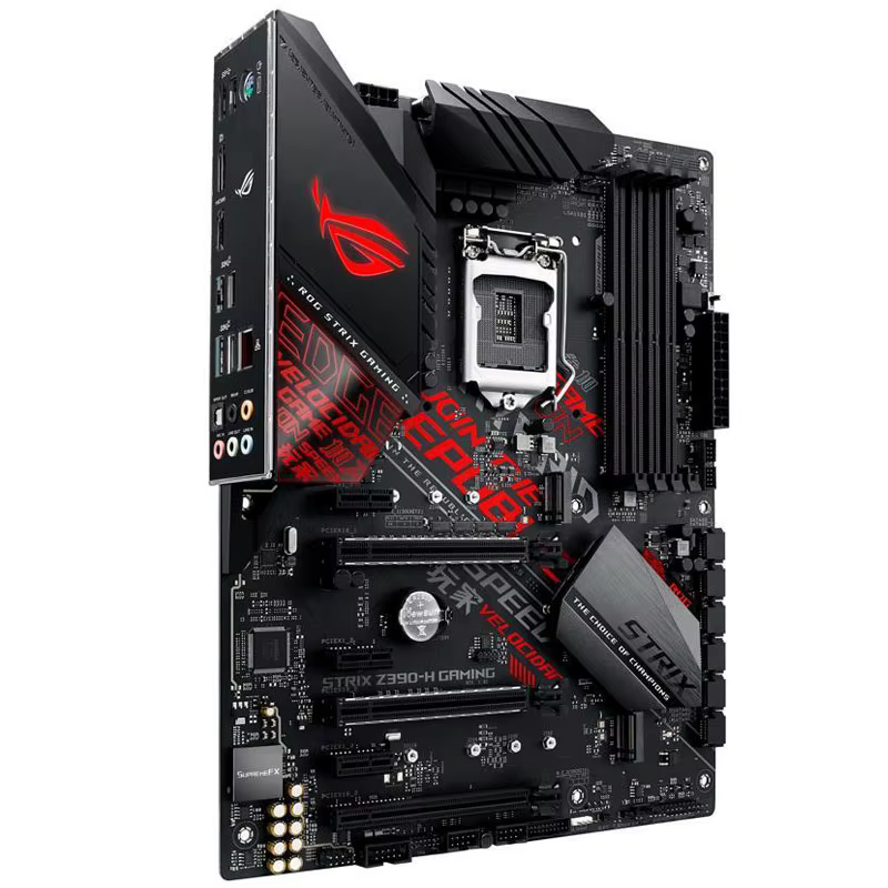 ASUS ROG Strix Z390-H carte mère de jeu LGA1151 ATX DDR4 DP HDMI M.2 USB 3.1 Gen2 Gigabit LAN