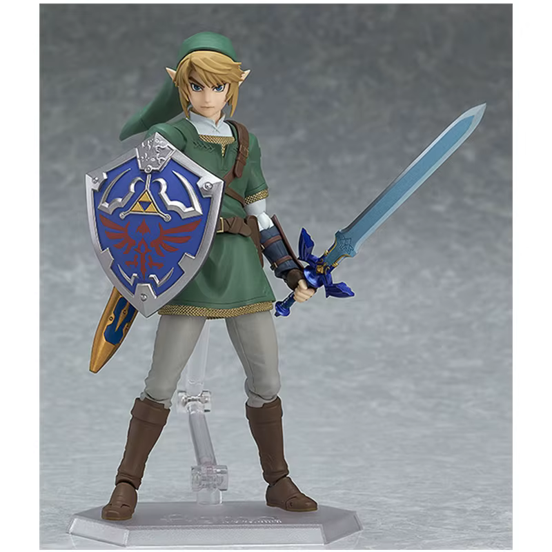 Zelda Link – jouets périphériques d'animation de jeu Nintendo, figurine Figma, modèle mobile d'action, Collection de statues d'ornement