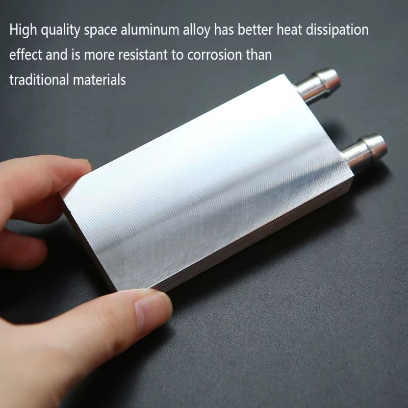 Refroidisseur d'eau liquide en aluminium