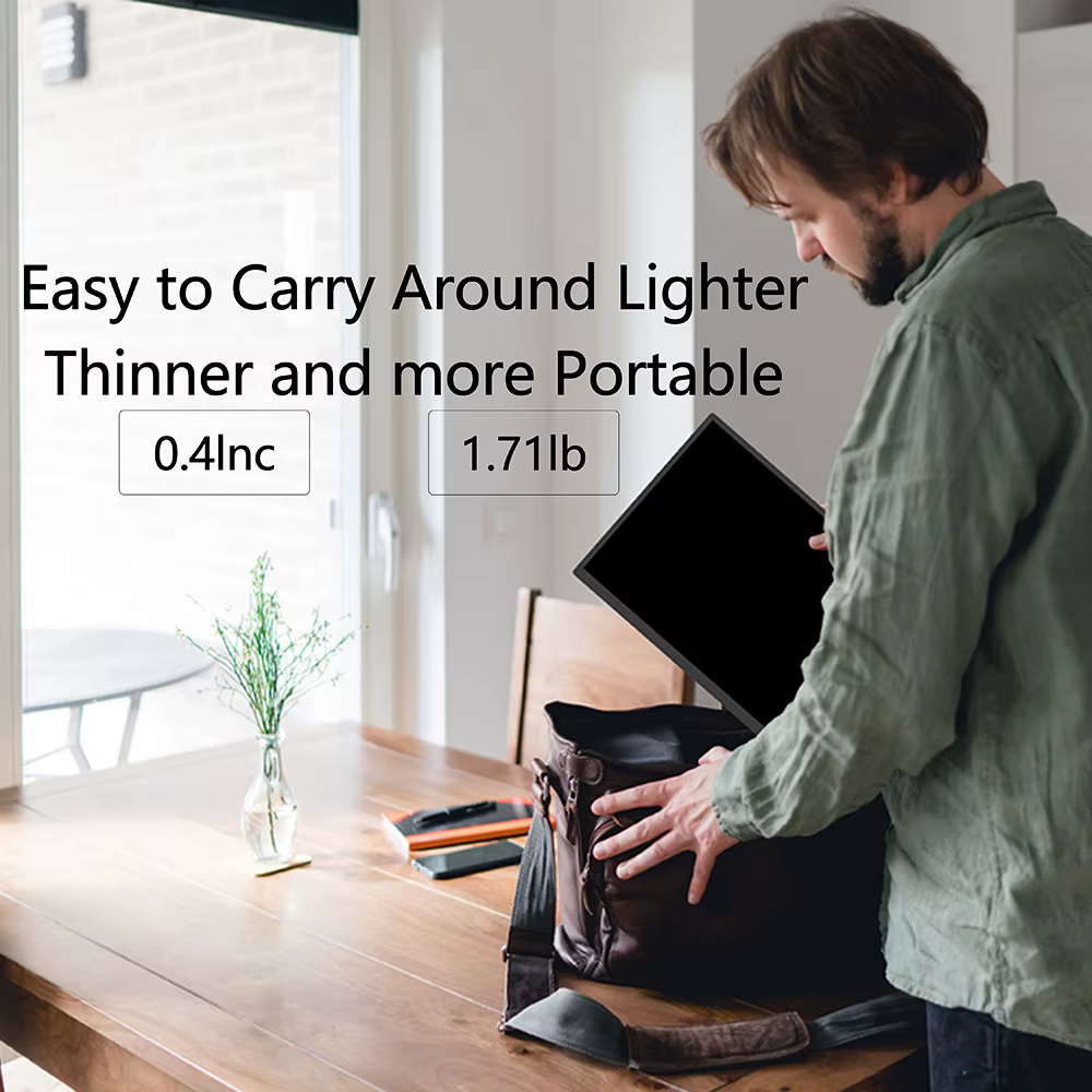 [Offre spéciale] Écran tactile portable de 14 pouces, affichage 16:9 Full HD 1080P pour ordinateur portable, moniteur tactile externe