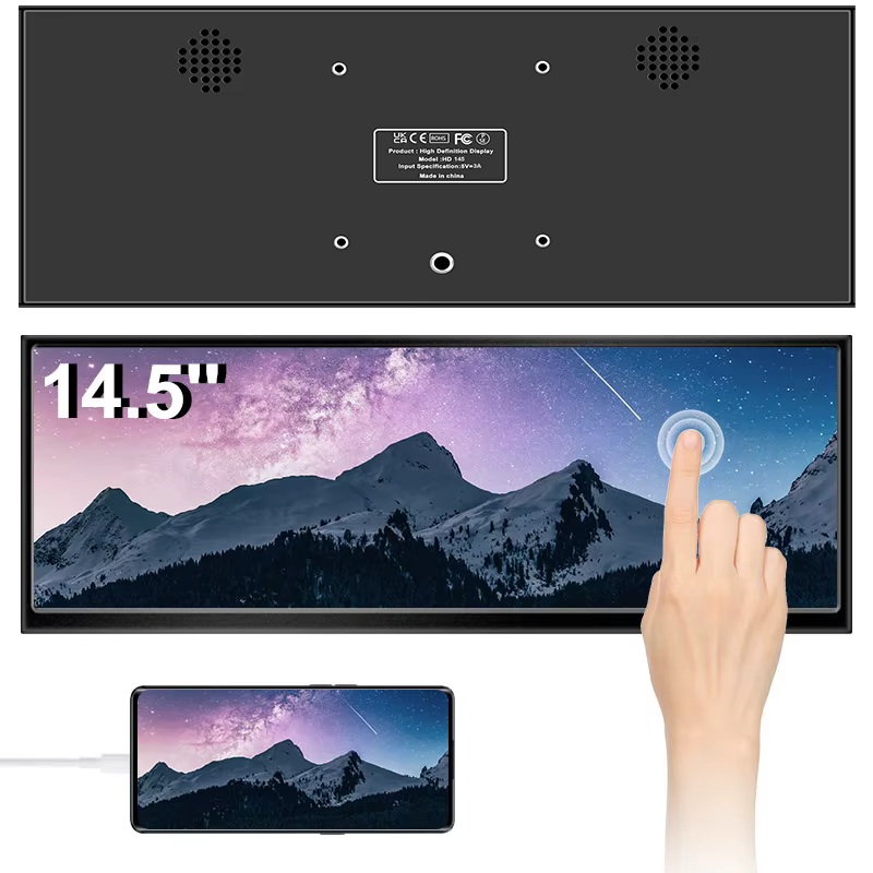 Moniteur à écran tactile 12.3 /14.5 pouces