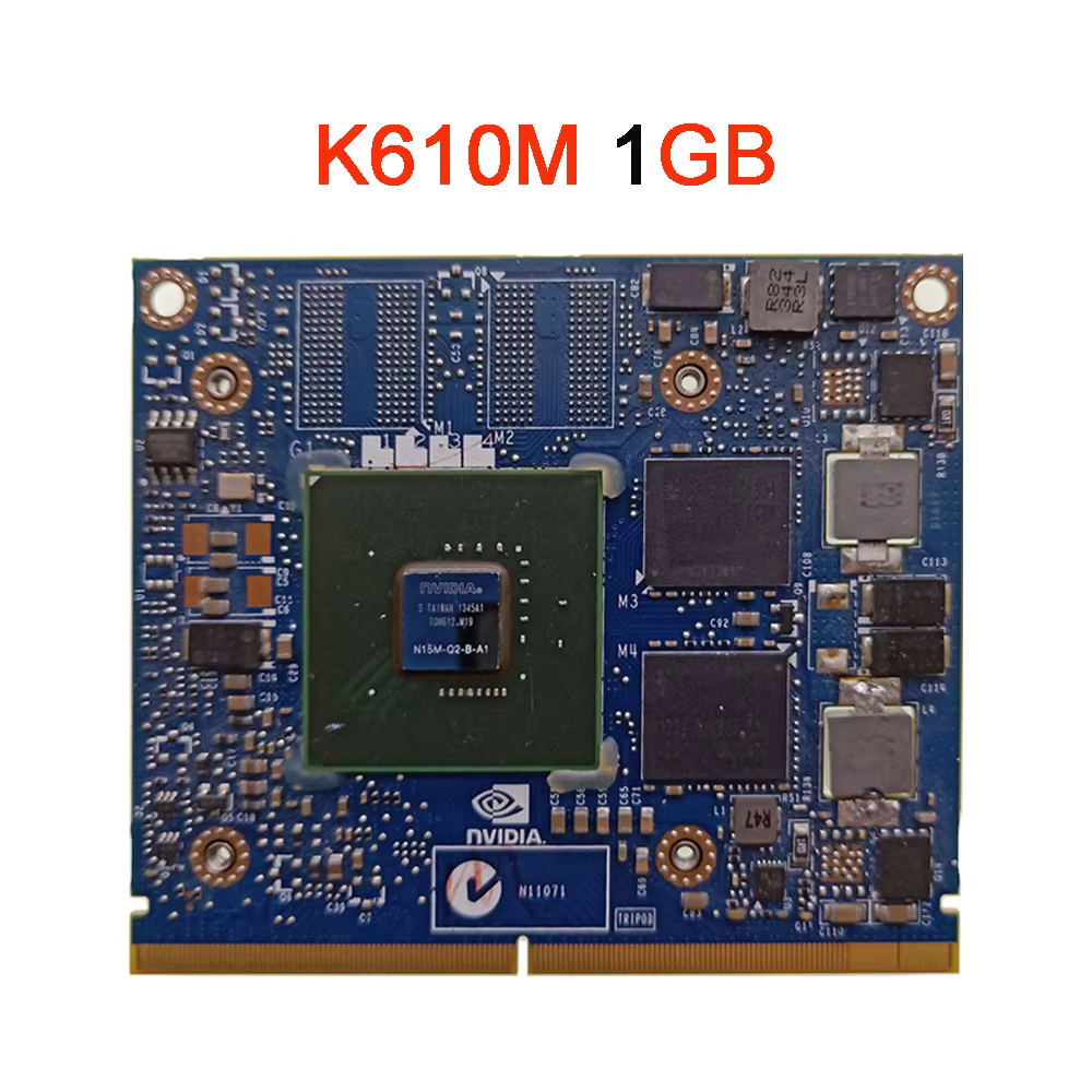 Quadro K610M 1GB K1000M K1100M K2000M K2100M 2GB carte vidéo K610 K1000 K1100 K2000 K2100 pour iMac A1311 A1312 2010 2011
