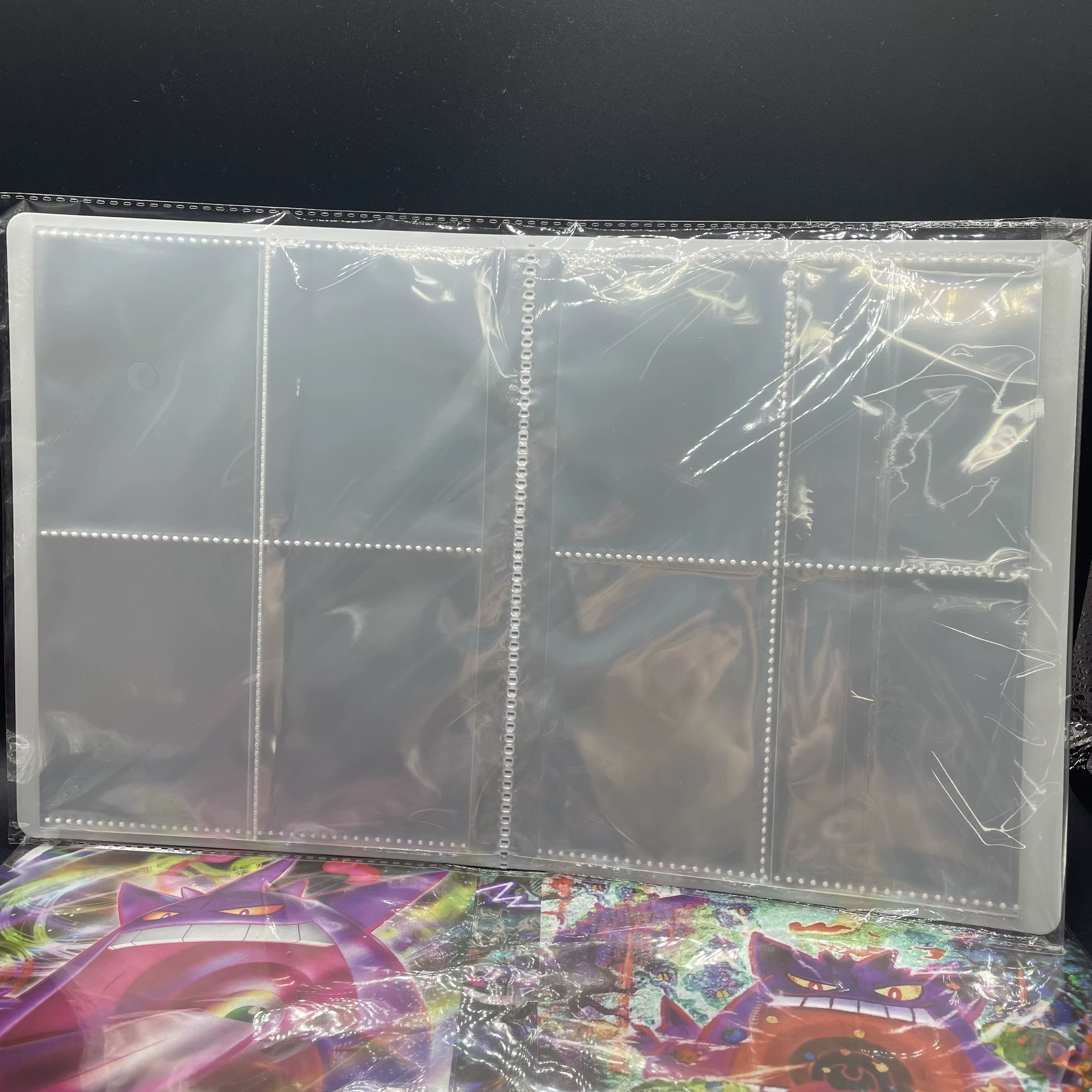 PTCG Gengar Ex Album de cartes à collectionner 4 compartiments peuvent contenir 240