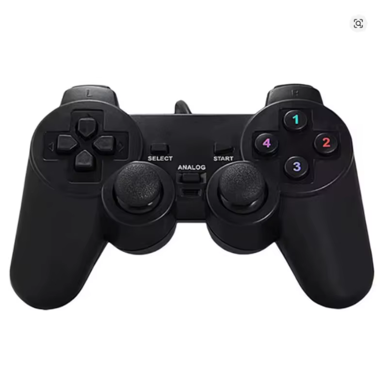 Manette de jeu filaire USB pour WinXP/Win7/Win8/Win10