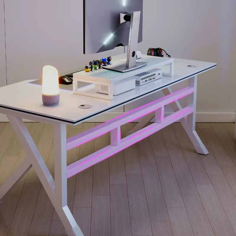 Bureau d'ordinateur de jeu de diffusion Web
