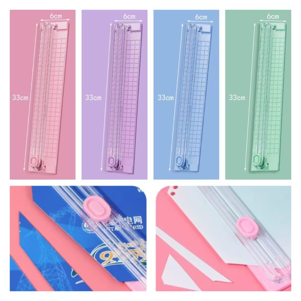 Outil de scrapbooking, coupe-papier portable pour cartes et photos, coupe-papier artisanal sûr, outil de découpe de papier DIY, carton
