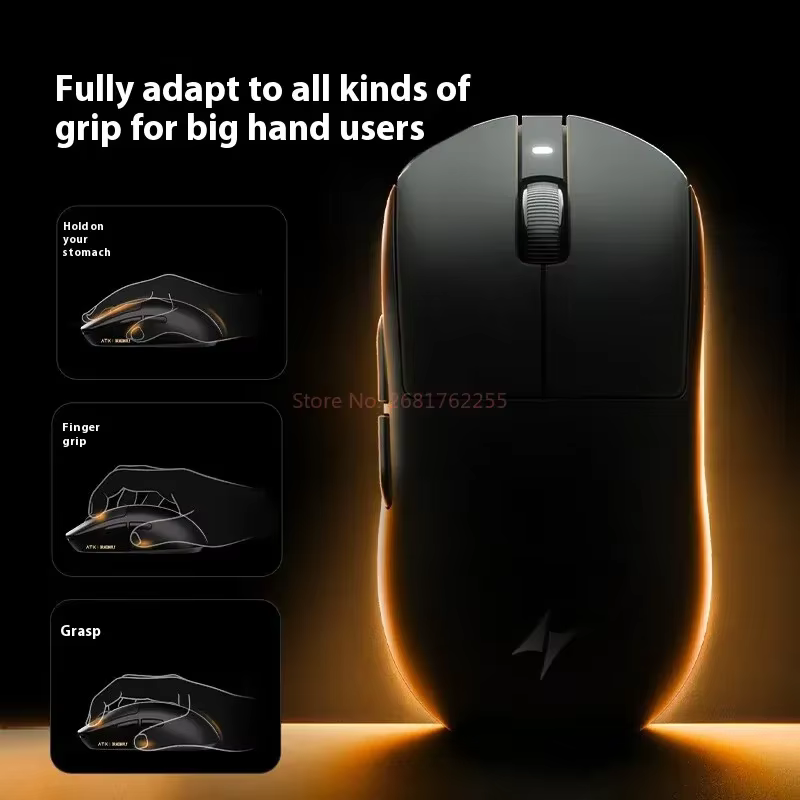 ATK A9 souris de jeu Ultra sans fil A9/A9 SE/A9 Plus/A9 Pro Tri-Mode 8K 53g