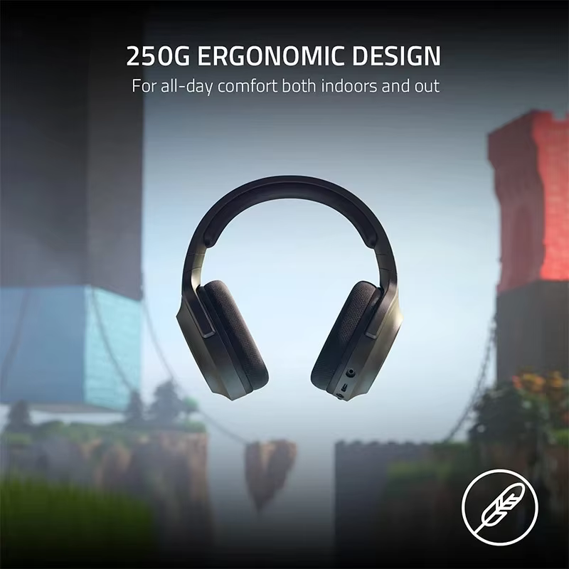 Razer Barracuda X Bluetooth sans fil + 2.4 GHz casque de jeu sans fil modèle 2022 multi-plateforme léger 250g 40mm pilotes