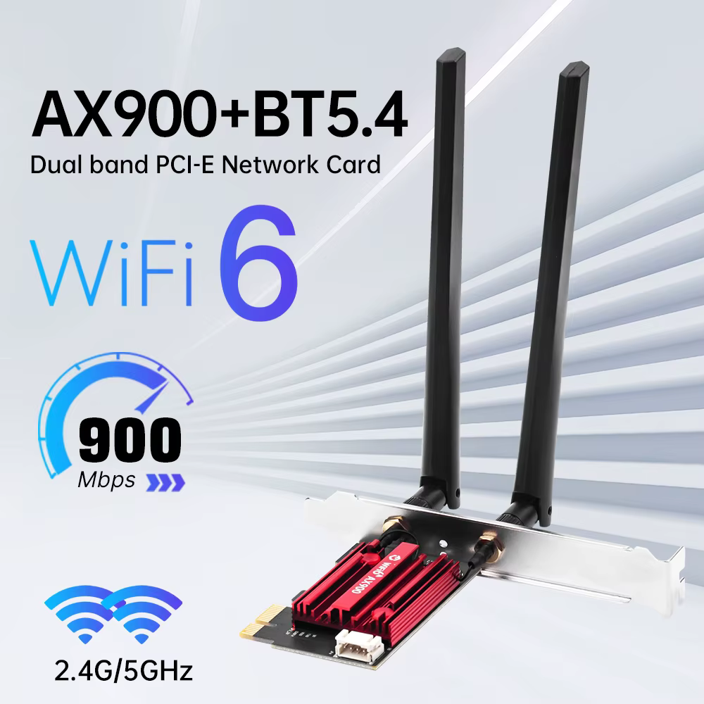 Carte réseau WiFi 6 PCIe FV-AX900pro