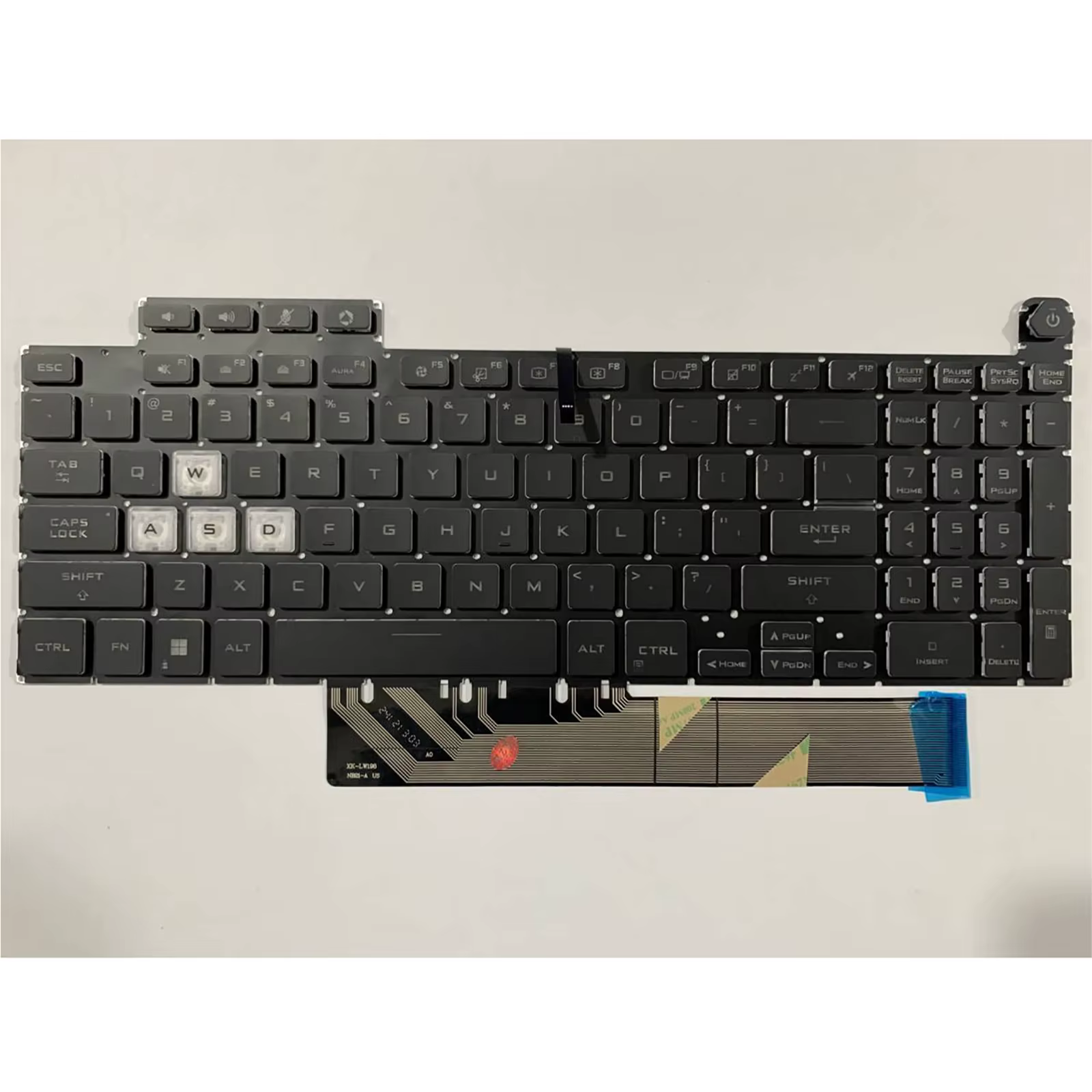 For Asus TUF Gaming FX507ZM FX507Z A15 F15 FA507 FA507R FX507 FX507R Laptop keyboard US Layout