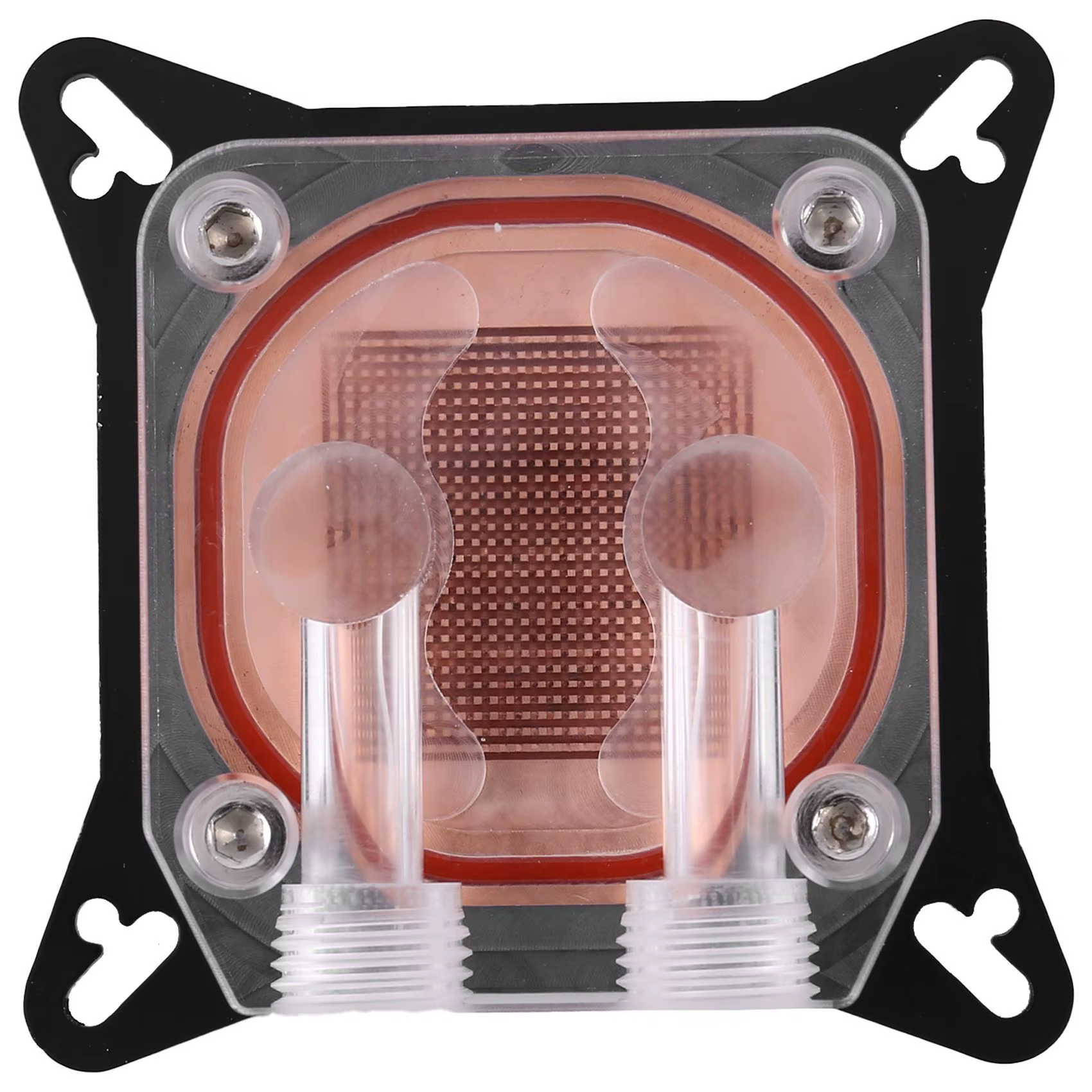 Gpu bloc d'eau refroidissement Double canal de colonne de cuivre carte d'image vidéo refroidisseur