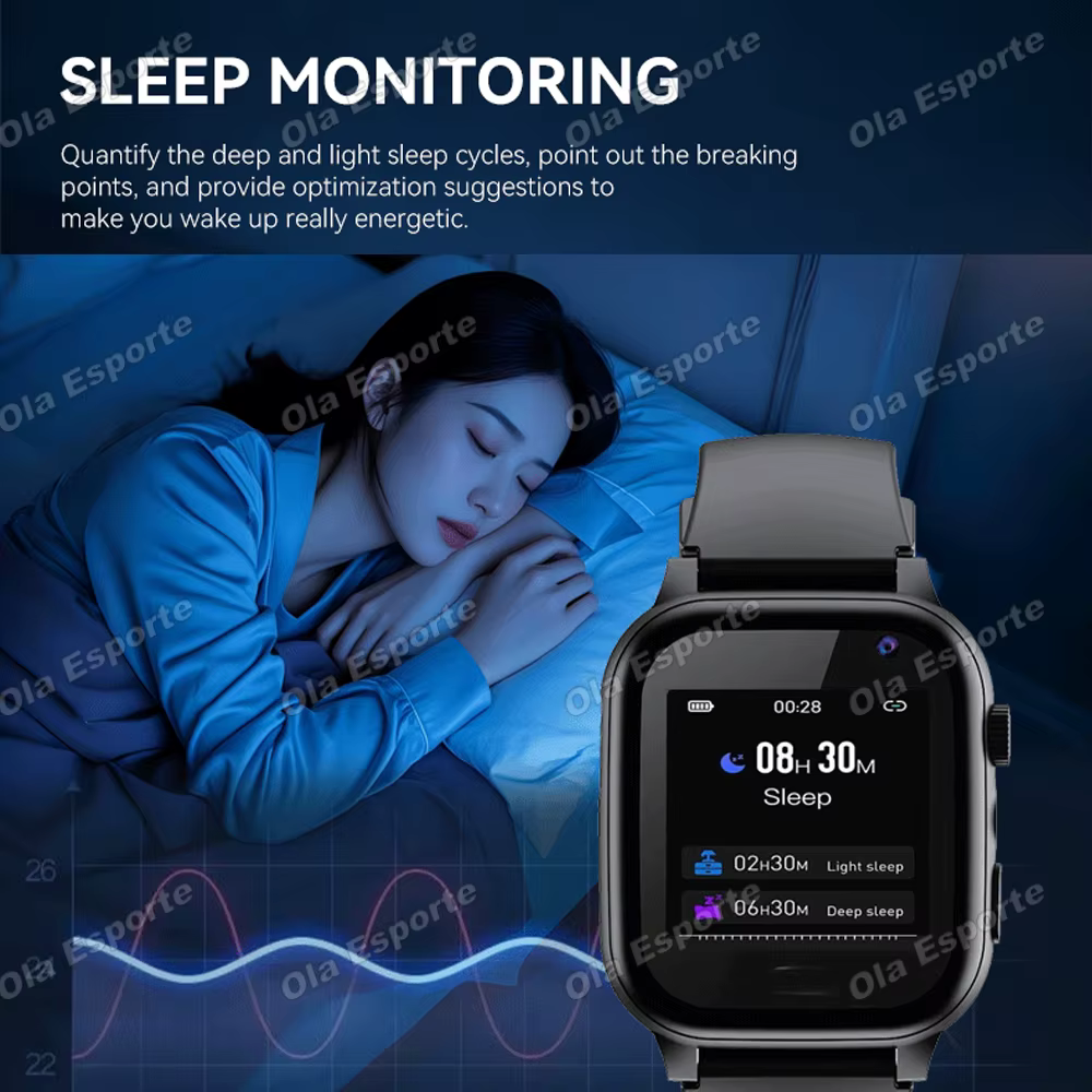 Montre connectée pour enfants avec carte SIM, fonction d'appel, SOS, suivi GPS, caméra HD, étanche, cadeau pour iOS et Android, nouveauté 2026