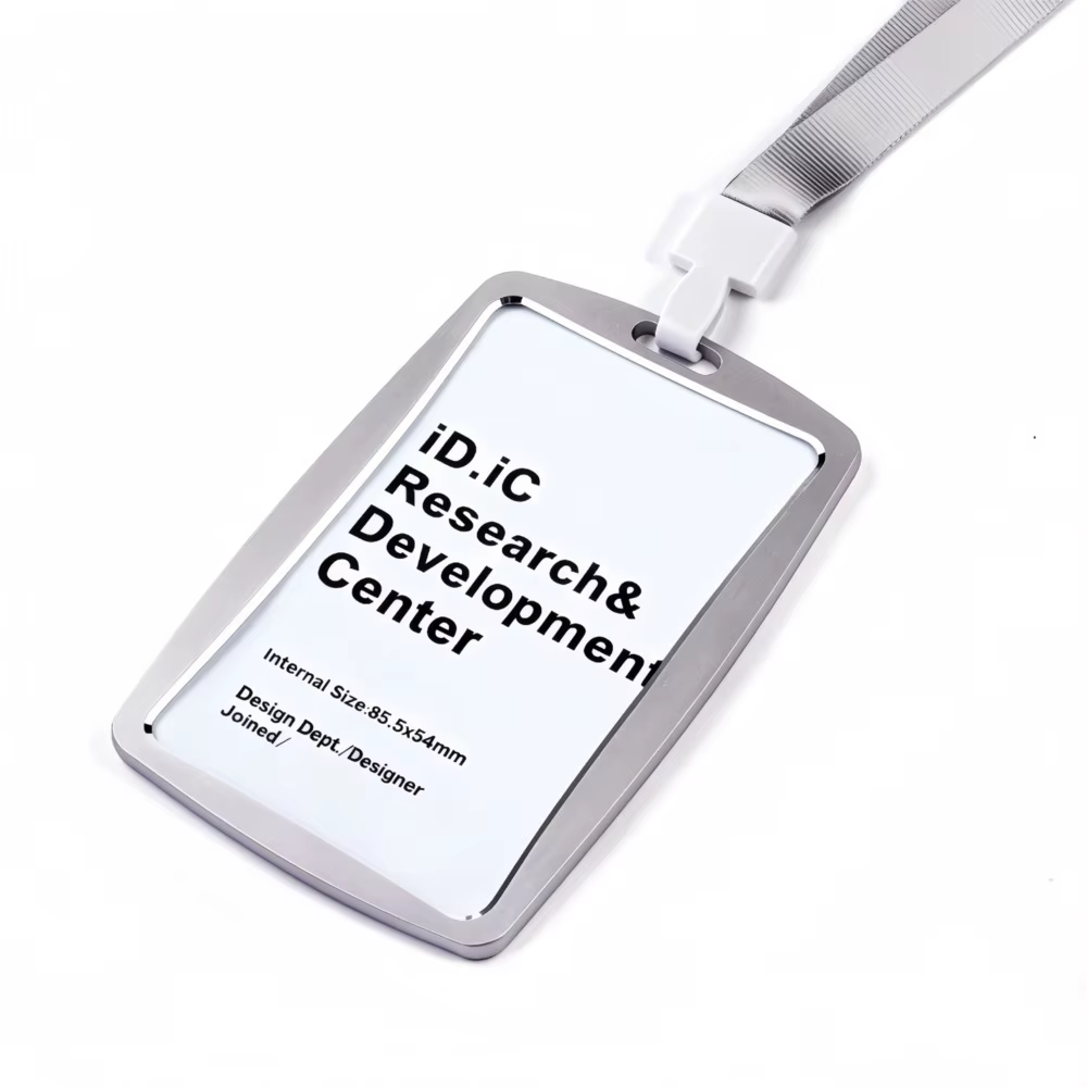 Lot de 5 porte-cartes d'identité électroniques pour guide touristique, nouvelle version 2026, avec cordon, porte-badge universel multi-usage pour cartes d'identité professionnelles