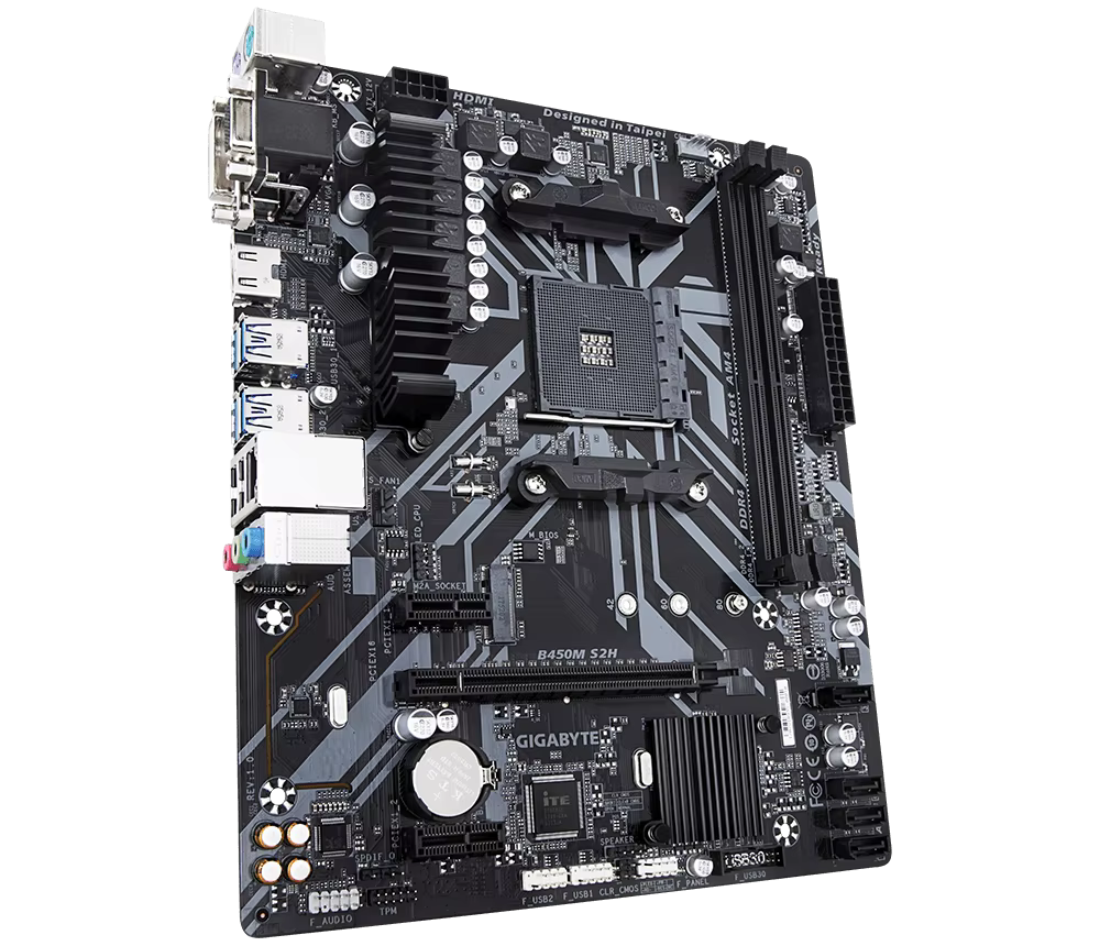 Pour carte mère GIGABYTE B450M S2H