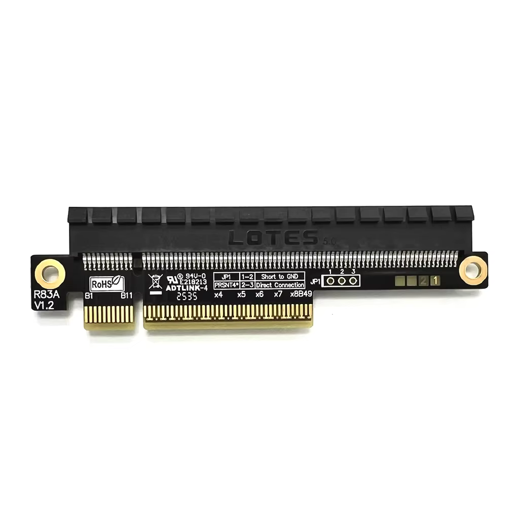 Carte Riser PCI-E R23A/R33A/R83A PCIe 5.0 X4 X8 X16 Gen5