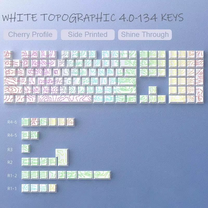 Capuchons de touches de clavier mécanique de jeu