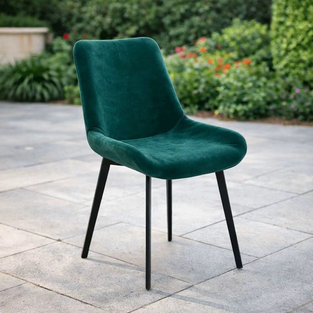 Housses de chaise de salle à manger en velours, couverture intégrale, dossier incurvé, dossier court, couleur unie, housse de siège élastique, pour mariage et banquet