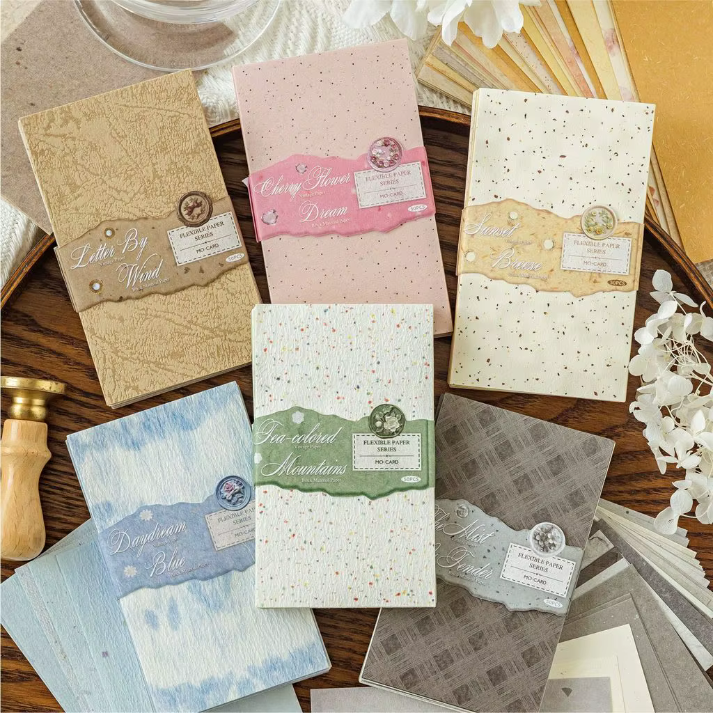 50 feuilles de papier vintage pour scrapbooking, décoration, journalisation, fournitures de scrapbooking, papier artisanal, journaux créatifs, décoration pour la création de cartes