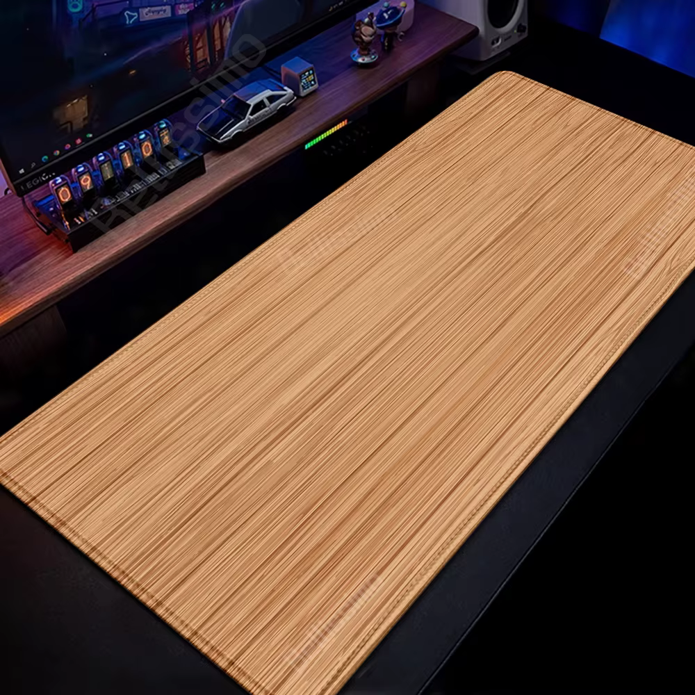 Textures de Grain de bois tapis de souris HD grand Gamer ordinateur