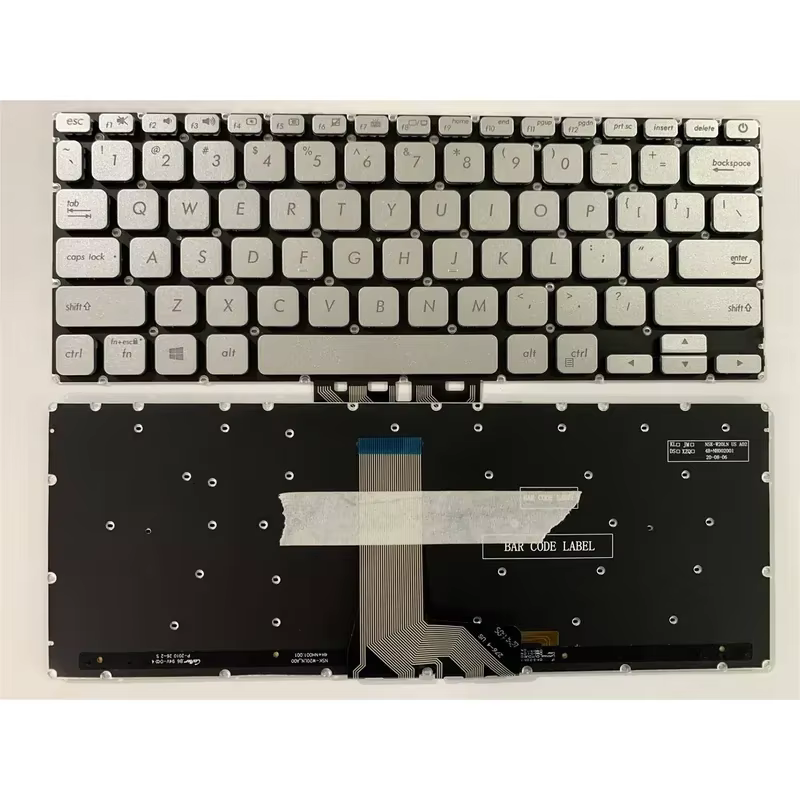 Clavier US pour ordinateur portable ASUS Vivobook 14 X412FA X412U X412UA X412UB