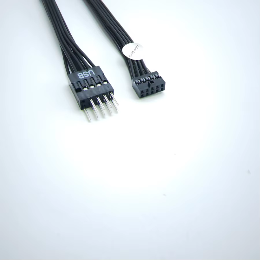 ITX Mini carte mère USB petit Type 9Pin 2.0mm femelle vers ATX