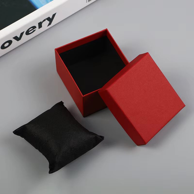 Boîte de montre en carton en cuir 216.239., support de montres-bracelets de bijoux, étui de rangement d'affichage, boîtes d'emballage cadeau, mode