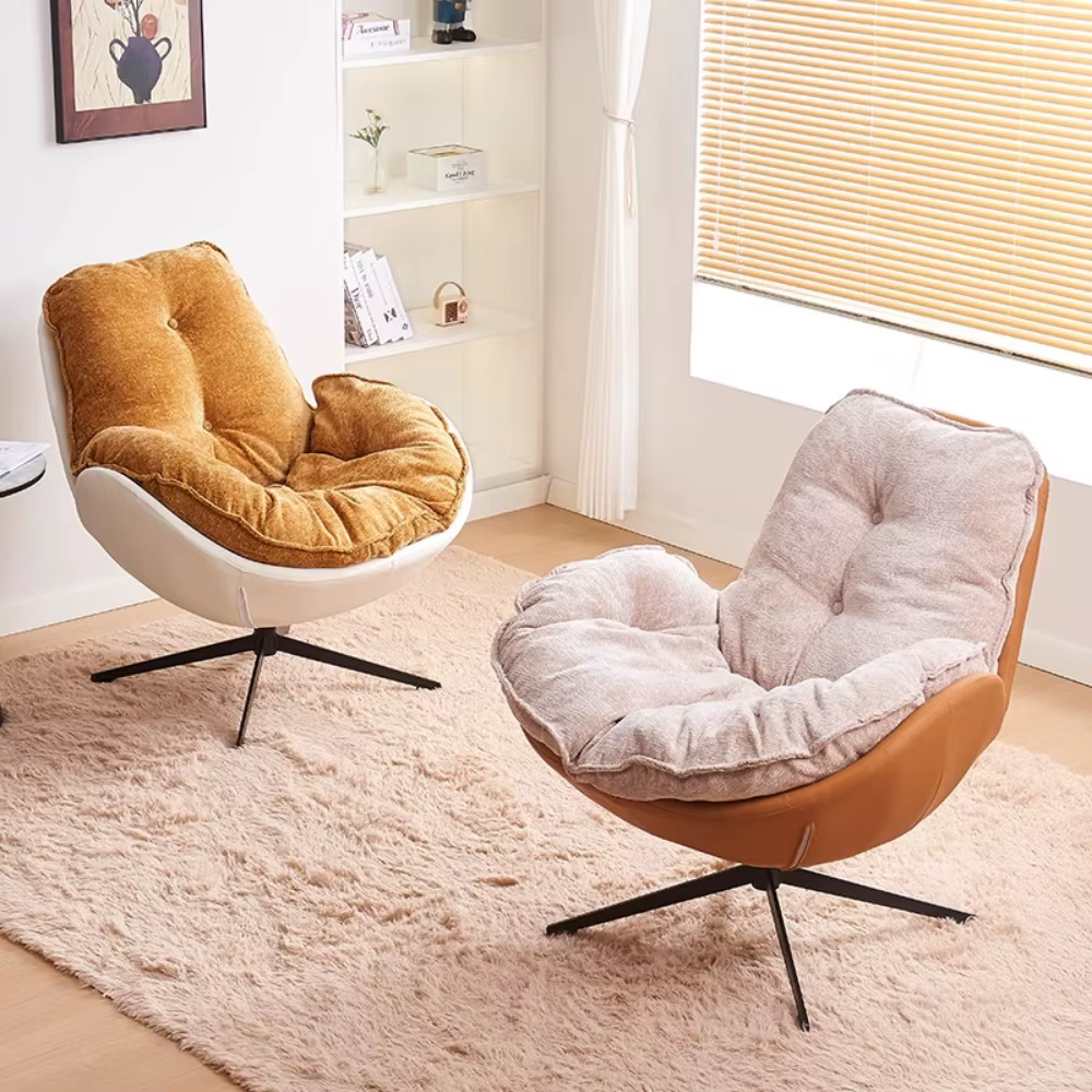 Chaises pivotantes modernes de jeu confortables avec coussins